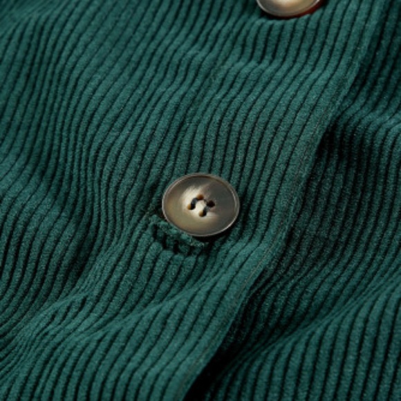 Corduroy Button Down Shirt/Jacket - Picture 7 of 9